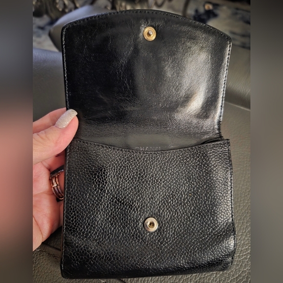 Chanel Black Leather Wallet - Picture 12 of 14